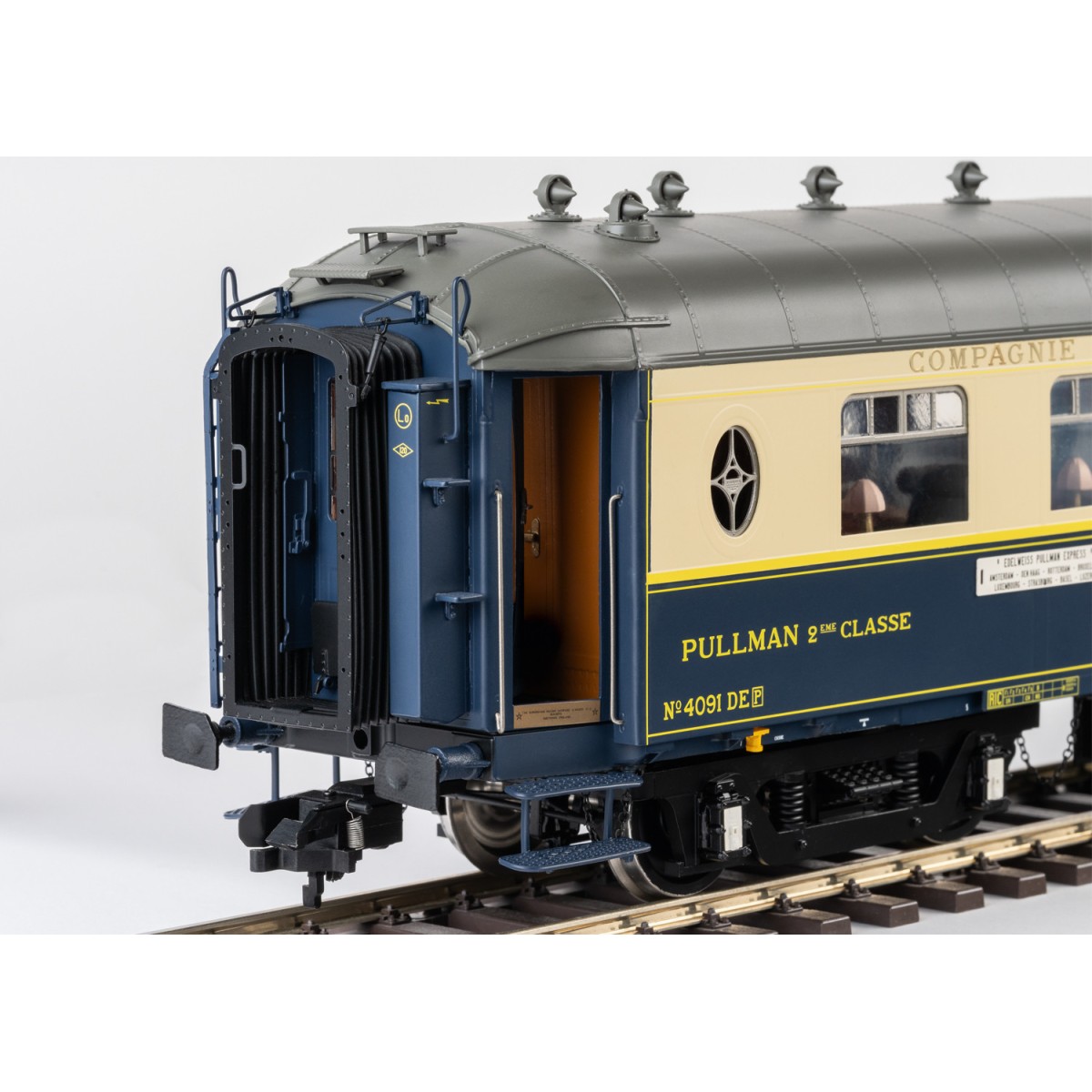 Marklin 58000 Set de 6 voitures CIWL, EDELWEISS Pullman Express, echelle 1 Marklin MARKLIN_58000 - 18