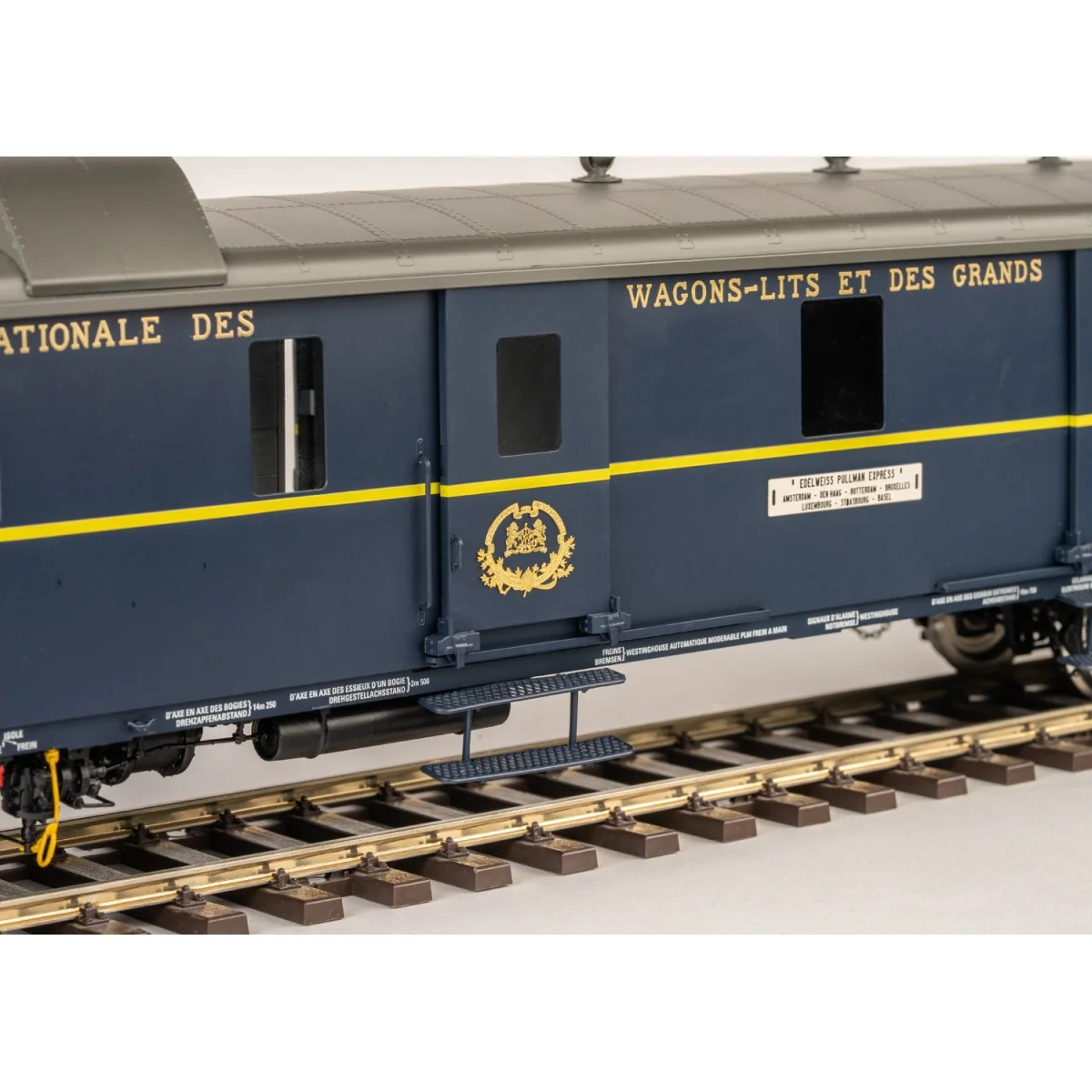 Marklin 58000 Set de 6 voitures CIWL, EDELWEISS Pullman Express, echelle 1 Marklin MARKLIN_58000 - 25