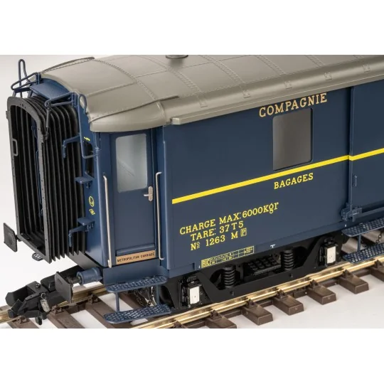 Marklin 58000 Set of 6 CIWL coaches, EDELWEISS Pullman Express, 1 s... MARKLIN_58000-Marklin 58000 Set of 6 CIWL coaches, EDELWEISS Pullman Express, 1/1 scale - MARKLIN_58000