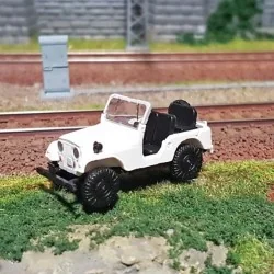 Brekina 58902 Jeep Universal, Blanche Sai Sai_58902 - 1