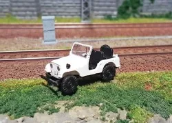 Brekina 58902 Jeep Universal, White - Sai - Sai_58902