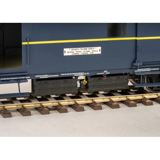 Marklin 58000 Set of 6 CIWL coaches, EDELWEISS Pullman Express, 1 s... MARKLIN_58000-Marklin 58000 Set of 6 CIWL coaches, EDELWEISS Pullman Express, 1/1 scale - MARKLIN_58000