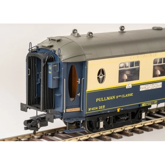 Marklin 58000 Set of 6 CIWL coaches, EDELWEISS Pullman Express, 1 s... MARKLIN_58000-Marklin 58000 Set of 6 CIWL coaches, EDELWEISS Pullman Express, 1/1 scale - MARKLIN_58000