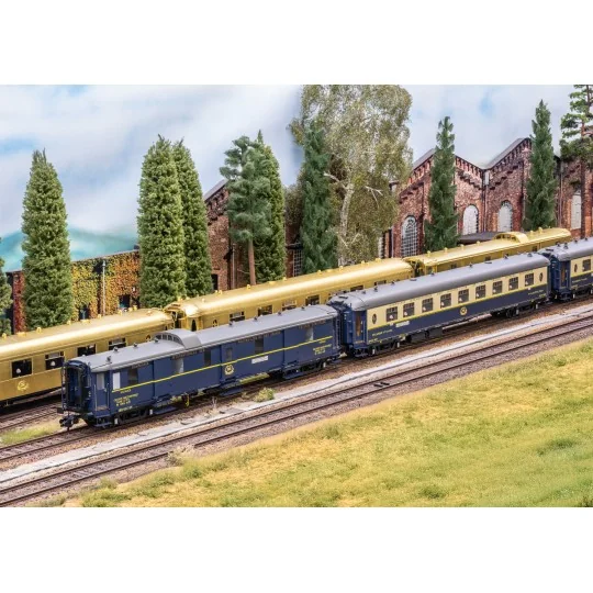 MARKLIN_58000-Marklin 58000 Set de 6 voitures CIWL, EDELWEISS Pullman Express, echelle 1
