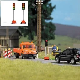 Busch 5451 Road Signage, Construction Traffic Lights - Busch - Busc...