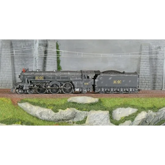 Marklin_39966-Marklin 39966 Locomotive à vapeur avec tender séparé "Black Ice", AC/DC, digitale sonore, 3 Rails