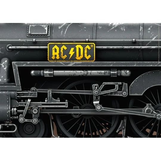 TRIX_25492-Trix 25492 Steam Locomotive with Separate Tender "Black Ice", AC/DC, Digital Sound
