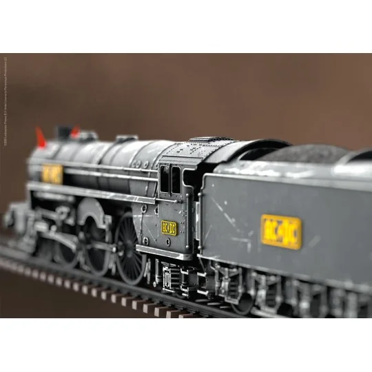 TRIX_25492-Trix 25492 Steam Locomotive with Separate Tender "Black Ice", AC/DC, Digital Sound