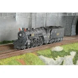 Trix 25492 Steam Locomotive with Separate Tender "Black Ice", AC/DC...