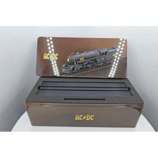 TRIX_25492-Trix 25492 Steam Locomotive with Separate Tender "Black Ice", AC/DC, Digital Sound