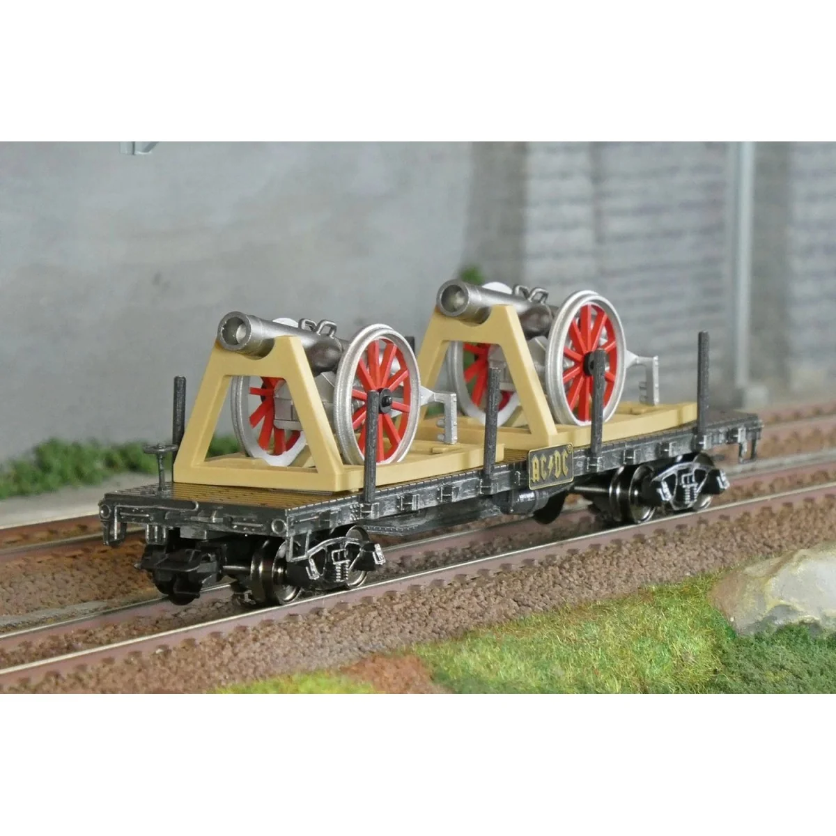 Marklin 46930 "For Those About To Rock" Flat Wagon, AC/DC - Marklin...