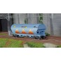 LSM_30588-LS Models 30588 Tagnpps hopper wagons, light blue, new Millet logo, with sun