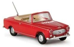 Brekina 29156 Peugeot 403 Cabriolet red, L'EQUIPE