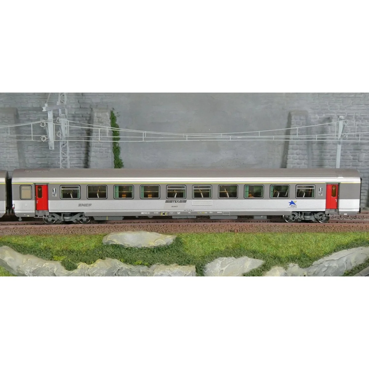 LS Models 41219 Set of 3 VTU coaches, A10tu / B11tu / B11tux, TER A...