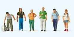 Preiser 10725 Personnages, voyageurs avec sac à dos Preiser Preiser_10725 - 1