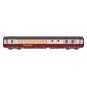 LS Models 40107 Voiture restaurant Gril Express, rouge / gris métal, SNCF, logo GE orange, éclairée Ls models LSM_40107 - 1 LSM_40107-LS Models 40107 Voiture restaurant Gril Express, rouge / gris métal, SNCF, logo GE orange, éclairée