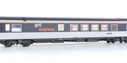 LS Models 40146 Grill Express dining car, coral livery, noodle logo...