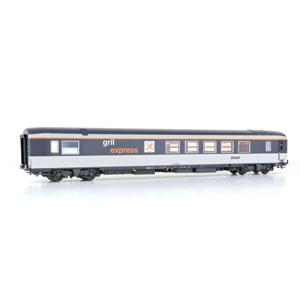 LS Models 40146 Grill Express dining car, coral livery, noodle logo...