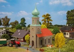 Faller 131308 Model Kit, Village Church - Faller - Faller_131308