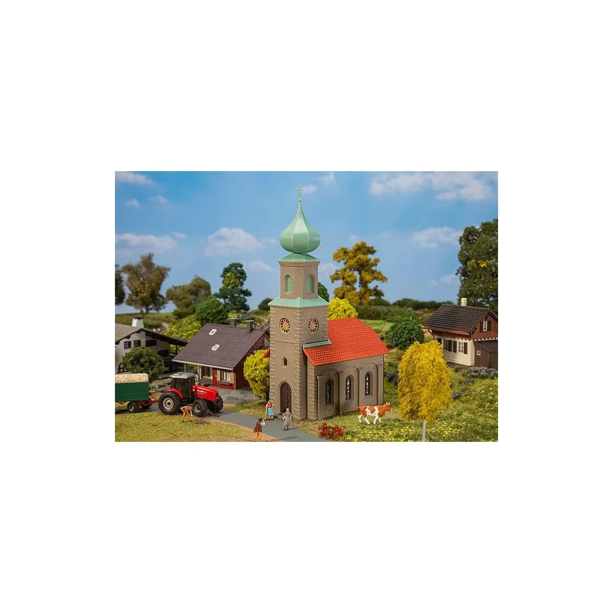 Faller 131308 Model Kit, Village Church - Faller_131308 Faller 131308 Model Kit, Village Church - Faller_131308