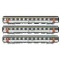 LSM_41999-LS Models 41999 Set of 3 Corail VTU coaches, SNCF, Le Montaigne, A10rtu / B11tu / B11tu, framed logo, illuminated