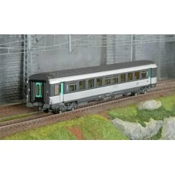 LS Models 40606 VTU B11tu coach, SNCF, Corail+, Casquette logo, ill...