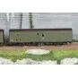 MW_104-Models World 104 Set de 2 Wagons fourgons 3 essieux, PLM, Dqd2m, Vert 306, ep.IIIc-d, feux fin de convoi