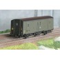 MW_103-Models World 103 Three-axle baggage wagon, PLM, Dqd2m, Green 306, ep.IIIc-d , end-of-train lights