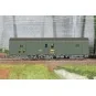 MW_108-Models World 108 Set de 2 wagons fourgons 3 essieux, PLM, Dd2, Vert 301, logo SNCF jaune, ep.IVa, feux fin de convoi