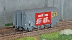 LS Models 30688 Wagon EVS, IK, SNCF, gris/rouge, parois renforcées, toit haut, Lambert & Valette sa Ls models Lsm_30688 - 1