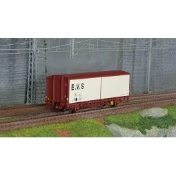 LS Models 30690 Wagon EVS, Hs, SNCF, blanc/brun, parois planes Ls models Lsm_30690 - 1