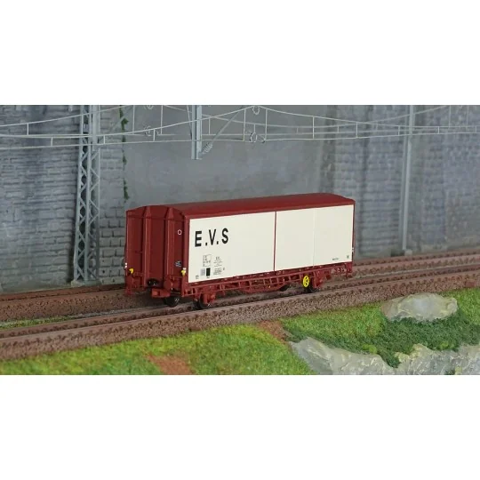 Lsm_30690-LS Models 30690 Wagon EVS, Hs, SNCF, blanc/brun, parois planes