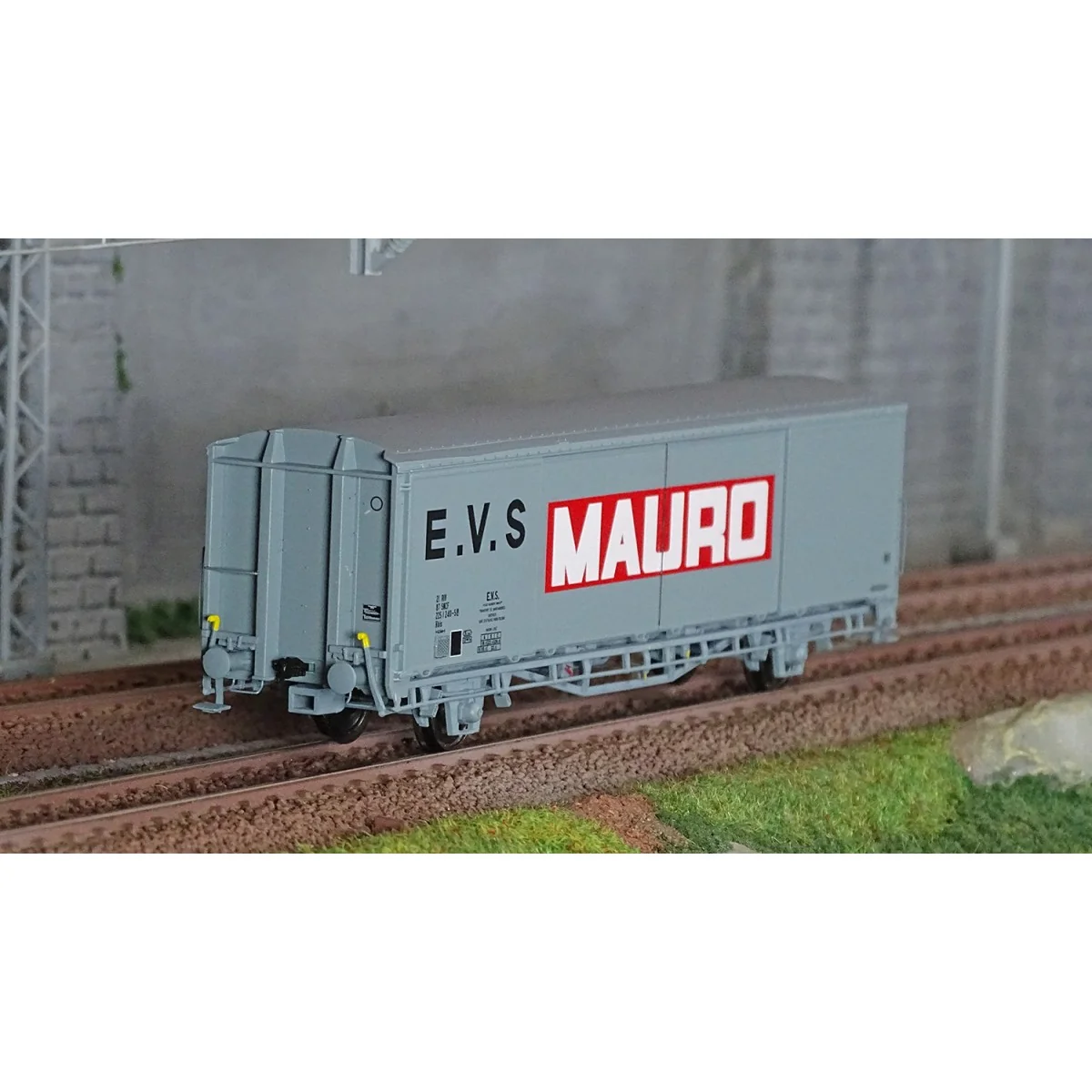 LS Models 30692 EVS Wagon, Hbis, SNCF, grey, flat sides, Mauro - Ls...