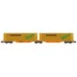 REE Modeles NW233 Container wagon Sggmrss 90 WASCOSA, SNCF, 2 x 45’... NW-233-REE Modeles NW233 Container wagon Sggmrss 90 WASCOSA, SNCF, 2 x 45’ containers, Containerships Magnum, N- 1/160