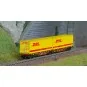 REE Modeles NW236 Container wagon Sggmrss 90 TOUAX, SNCF, 2 x 45’ D... NW-236-REE Modeles NW236 Container wagon Sggmrss 90 TOUAX, SNCF, 2 x 45’ DHL containers, N- 1/160