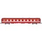 NW-331-REE Modeles NW331 Voiture voyageurs UIC, SNCF, A9 Rouge, logo Corail, bande de classe jaune, ep.IV, N - 1/160