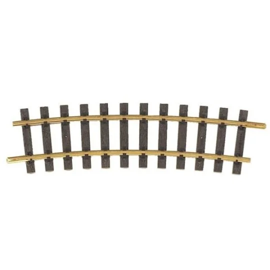 Piko G 35215 Rail courbe, R5, 15°, avec éclisses Piko G Piko_35215 - 1 Piko_35215-Piko G 35215 Rail courbe, R5, 15°, avec éclisses