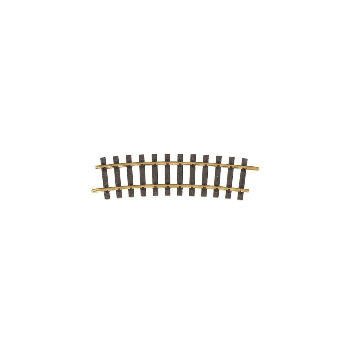 Piko G 35215 Curved Rail, R5, 15°, with rail joiners - Piko_35215 Piko G 35215 Curved Rail, R5, 15°, with rail joiners - Piko_35215
