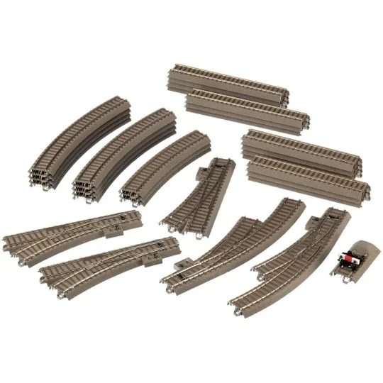 Trix 62900 Grand Coffret de voies complémentaire pour voie C Trix Trix_62900 - 2 Trix_62900-Trix 62900 Grand Coffret de voies complémentaire pour voie C