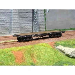 Ree models WB 501 Flat Wagon TP, bogies, without brake control, PLM...