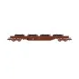 Jouef HJ6308 Flat wagon with sideboards, Res type, with bogies, SNC... HJ6308-Jouef HJ6308 Flat wagon with sideboards, Res type, with bogies, SNCF, loaded with Y25 bogies