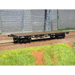 Ree Modeles WB 502 Flat Wagon TP, bogies, without brakes, "MT", spo...