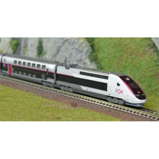 KATO_10-2131-Kato 10-2131 TGV Euroduplex SNCF, InOui, 5 éléments, N 1/160