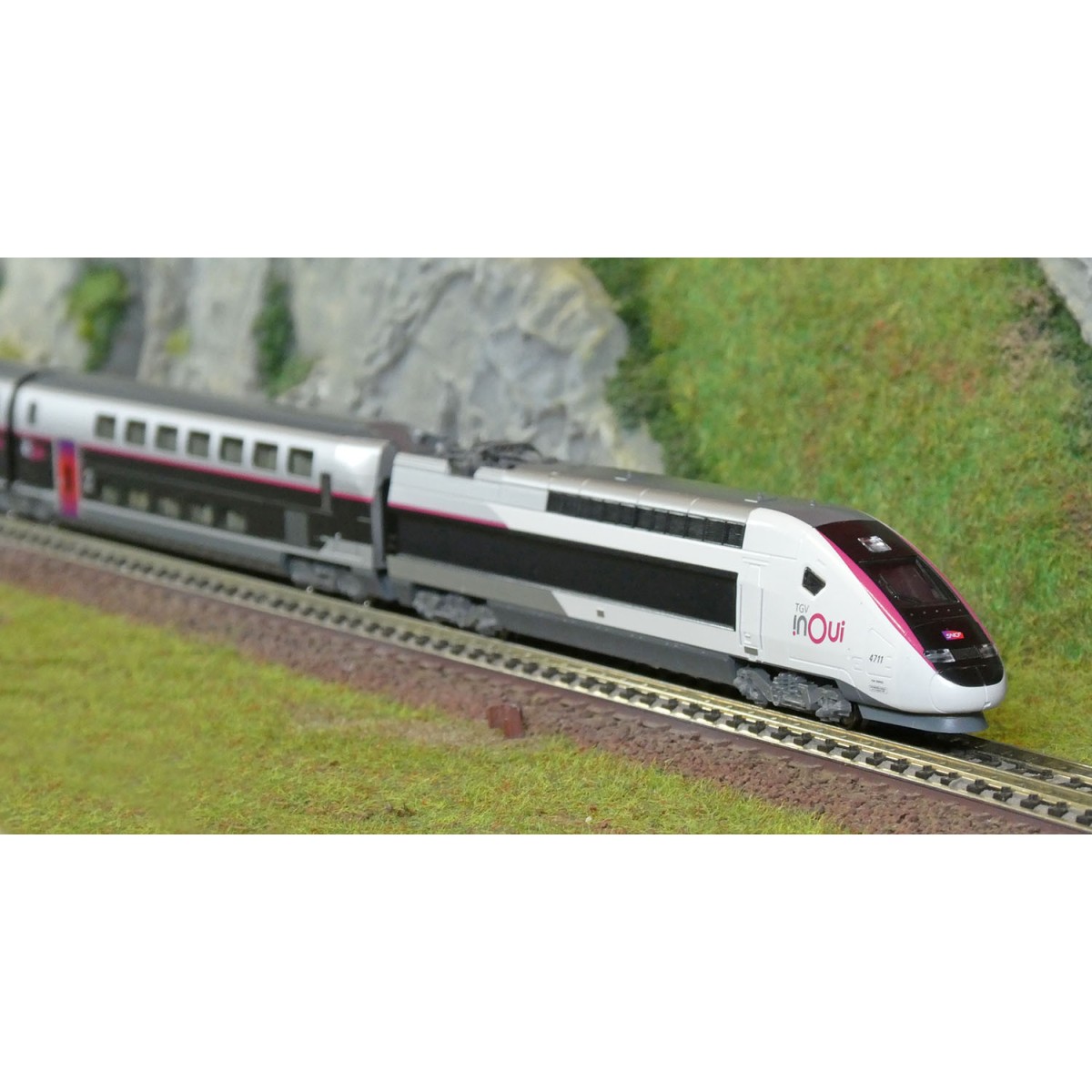 Kato 10-2131 TGV Euroduplex SNCF, InOui, 5 units, N 1/160 - KATO_10...