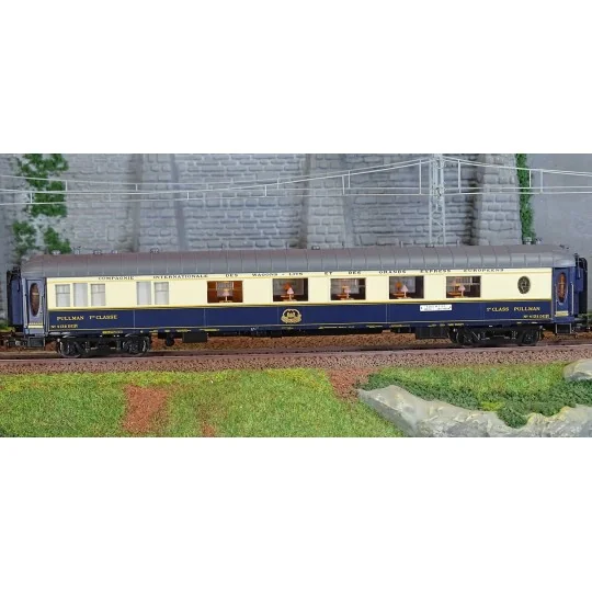 HR4390-Rivarossi HR4390 Set de 3 voitures voyageurs CIWL, Edelweiss Pullman Express, DD3 / VPC Côte d´Azur / VP Étoile du Nord