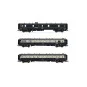 HR4391-Rivarossi HR4391 Set de 3 voitures voyageurs CIWL, Edelweiss Pullman Express, DD3 / VPC Côte d´Azur / VP Étoile du Nord