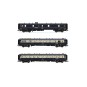 HR4391-Rivarossi HR4391 Set of 3 CIWL passenger cars, Edelweiss Pullman Express, DD3 / VPC Côte d'Azur / VP Étoile du Nord