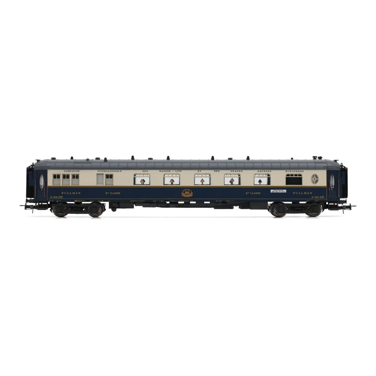 Rivarossi HR4391 Set de 3 voitures voyageurs CIWL, Edelweiss Pullman Express, DD3 / VPC Côte d´Azur / VP Étoile du Nord Rivaross