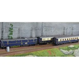 Rivarossi HR4391 Set of 3 CIWL passenger cars, Edelweiss Pullman Ex...