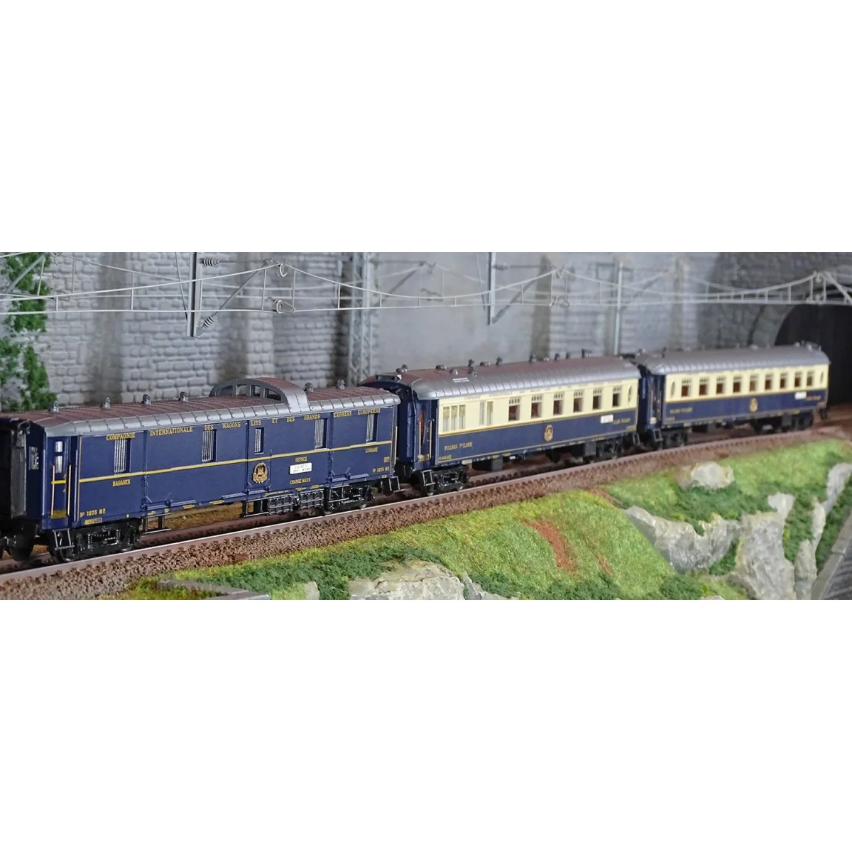 Rivarossi HR4391 Set of 3 CIWL passenger cars, Edelweiss Pullman Ex...